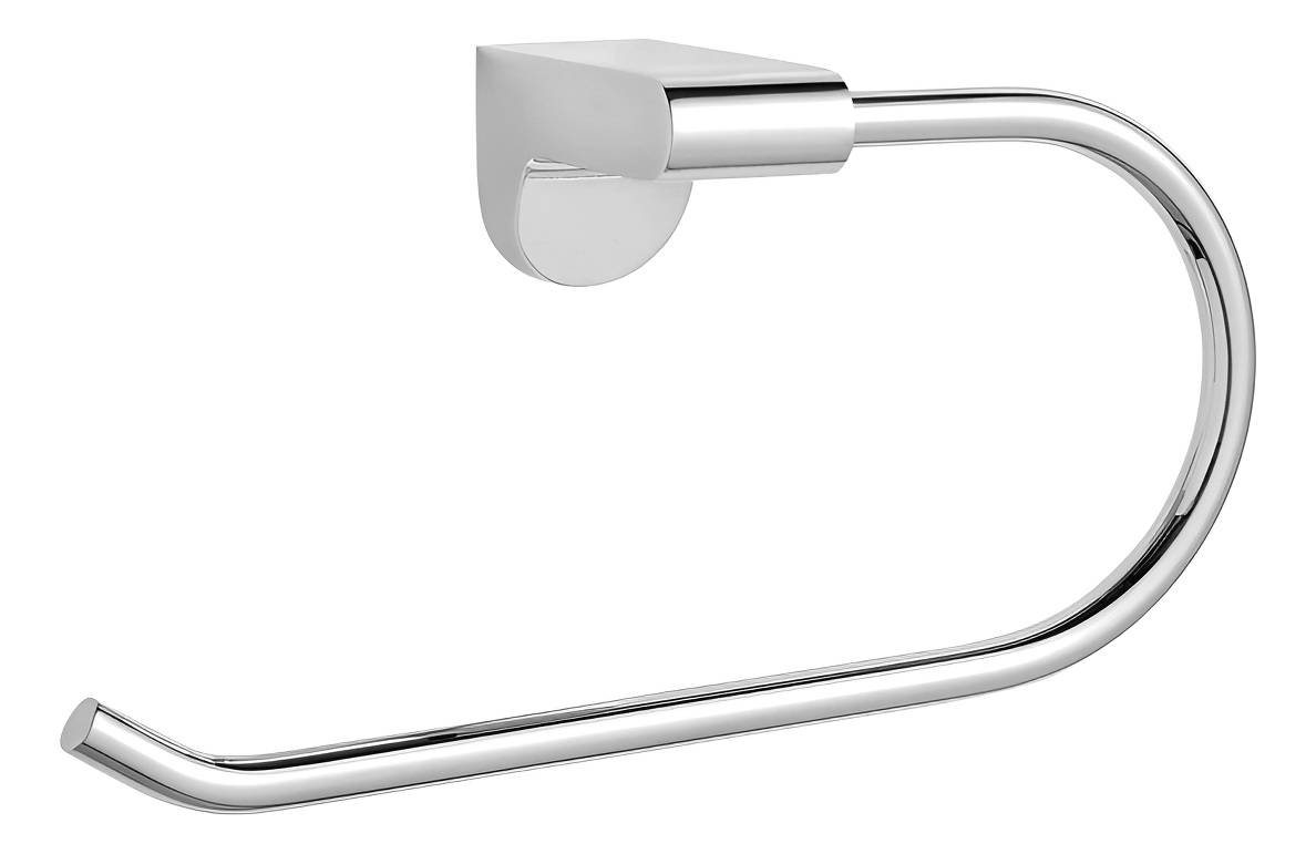 Ganchera Percha Colgador Toallero Cromado Modelo Dessin - Imagen 4