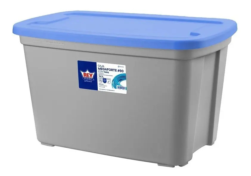 Caja Organizadora Almacenamiento Megaforte 75 Litros - Imagen 11