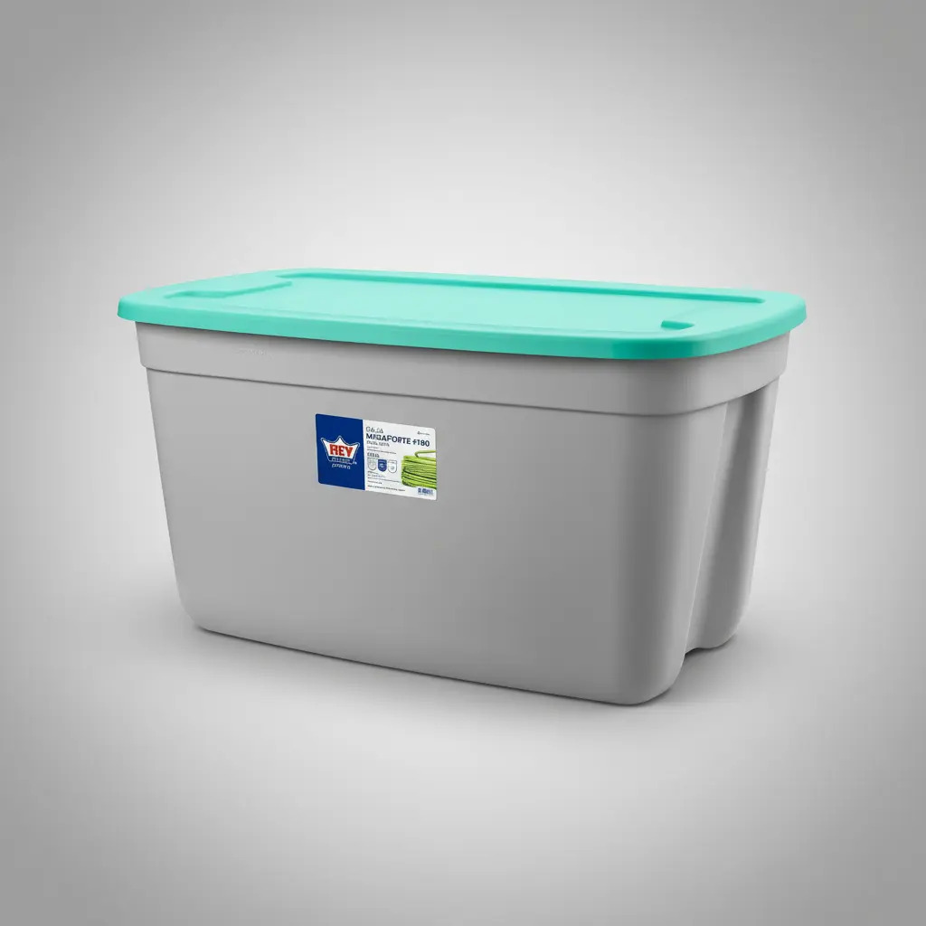 Caja Organizadora Almacenamiento Megaforte 120 Lts Reyplast - Imagen 18