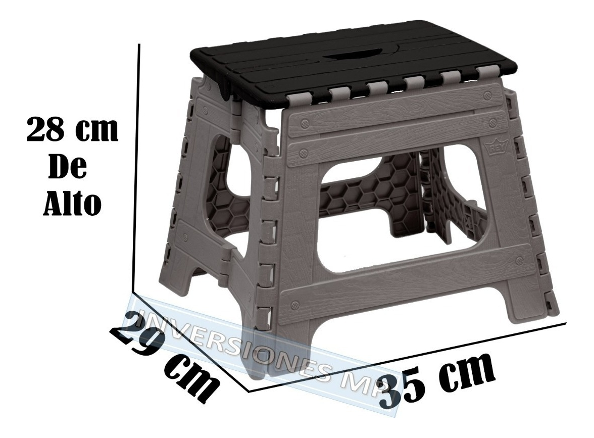 Banquito Taburete Piso Plegable Portatil Con Estilo Moderno - Imagen 8