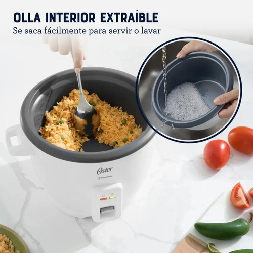 Olla Arrocera Oster 7 Tazas Antiadherente Diamondforce - Imagen 8