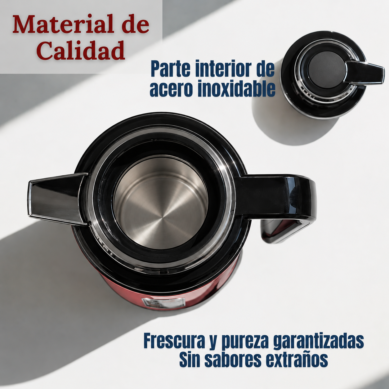 Termo Hervidor Electrico 2.3 Litros 1500W - Imagen 6