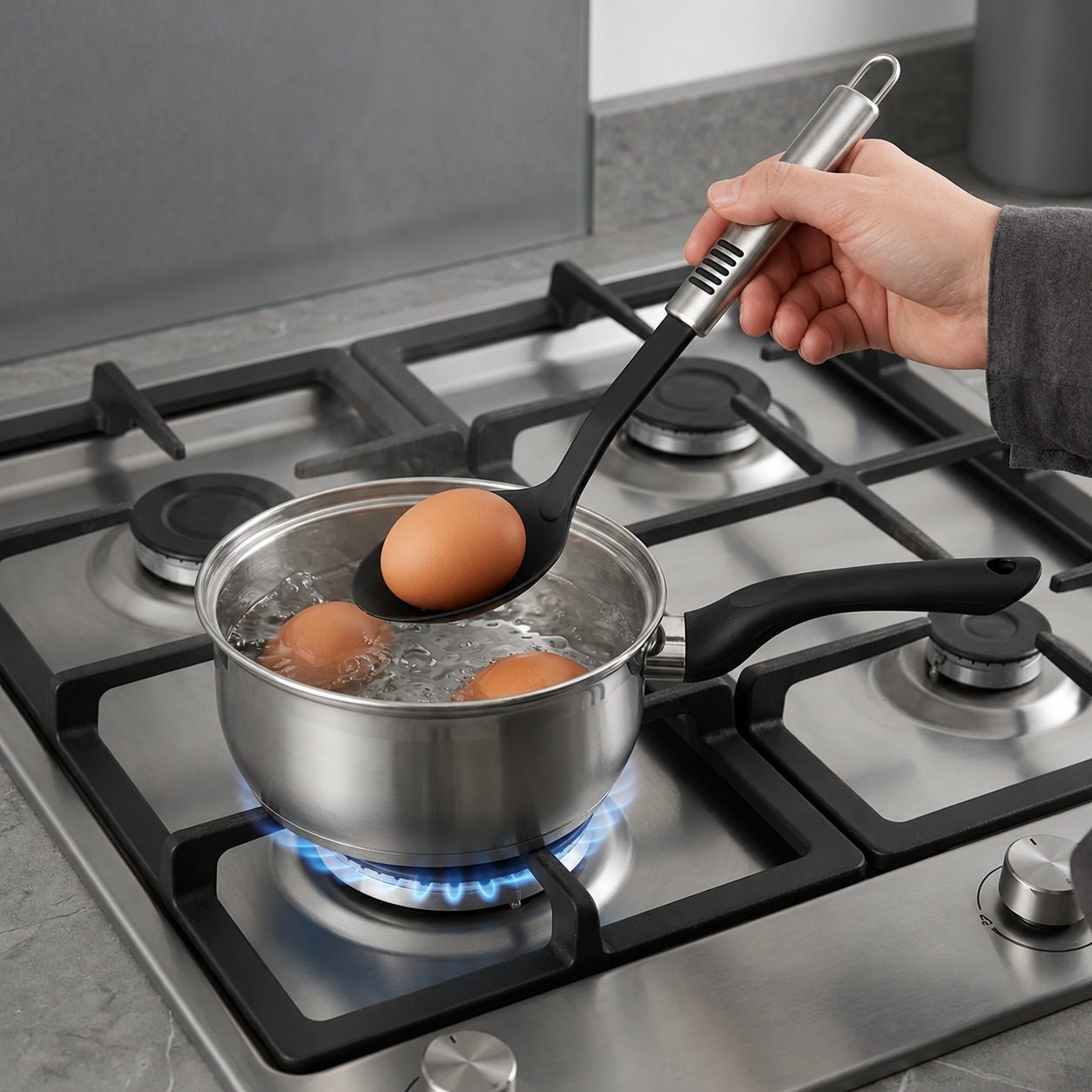 Bateria De Cocina Con Accesorios 7 Piezas Modelo Bali Marca Marmicoc - Imagen 4