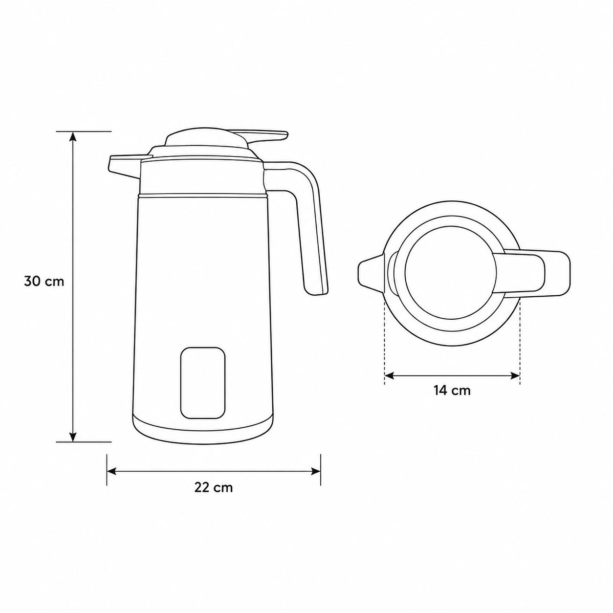 Termo Hervidor Electrico 2.3 Litros 1500W - Imagen 8