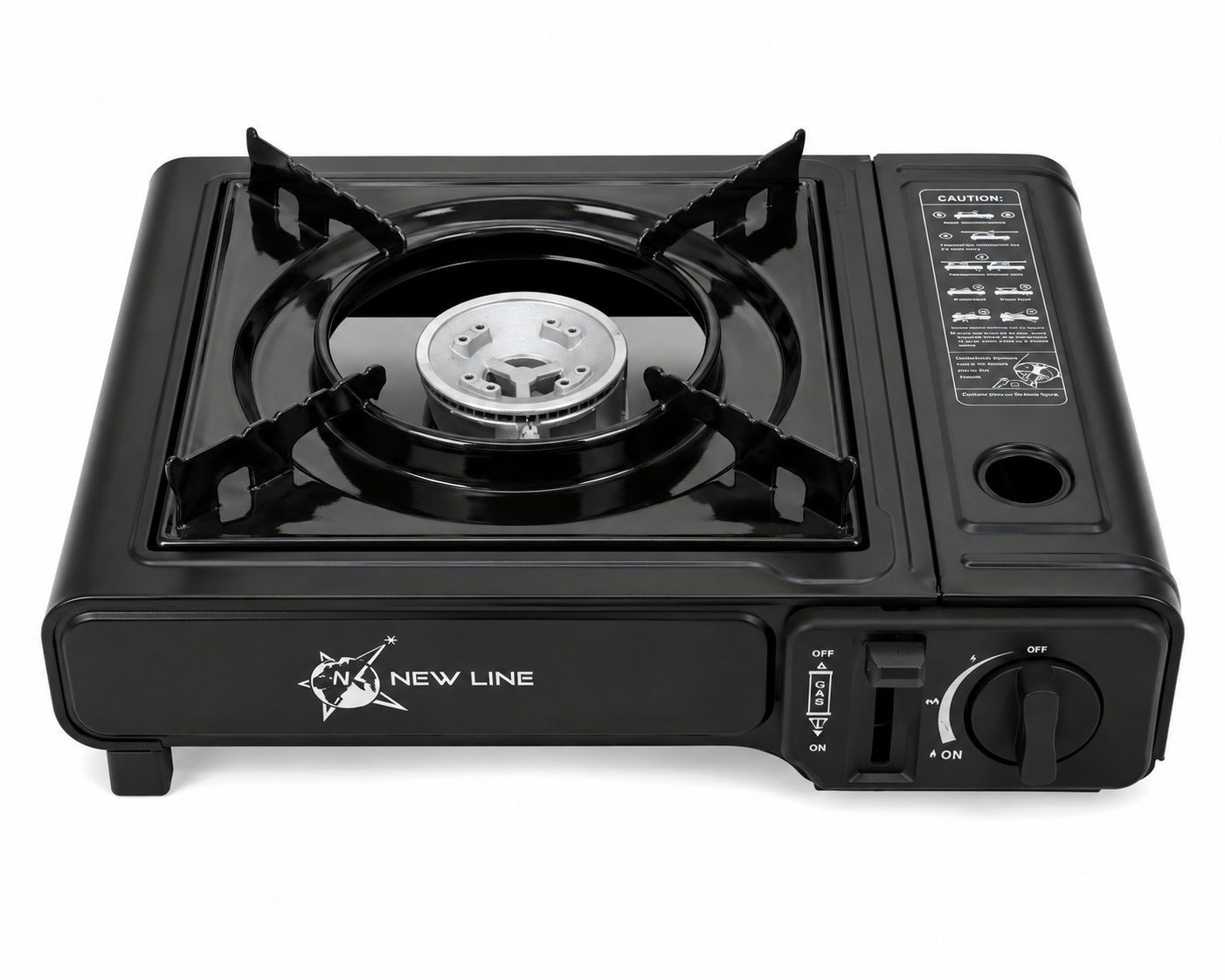 Cocina Portátil a Gas de Cartucho 1 Quemador con Maletín para Camping