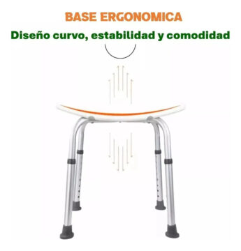 Asiento Seguridad Ducha Regulable Taumm