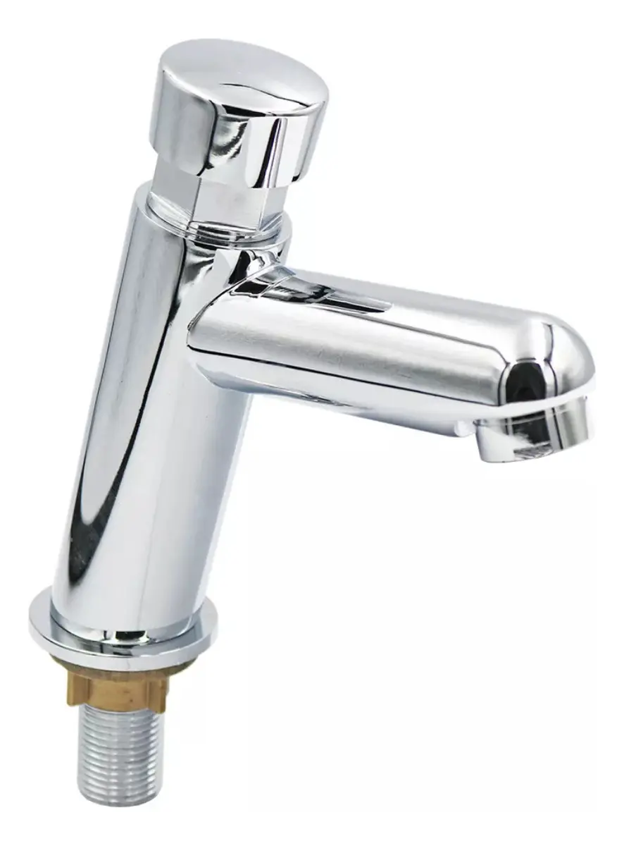 Llave Grifo Lavatorio Temporizada Cilindrica Marca Taumm - Imagen 4