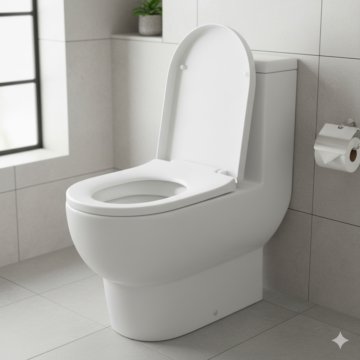 Asiento y Tapa P.P. Soft Close para WC Acros Plus Marca Stretto