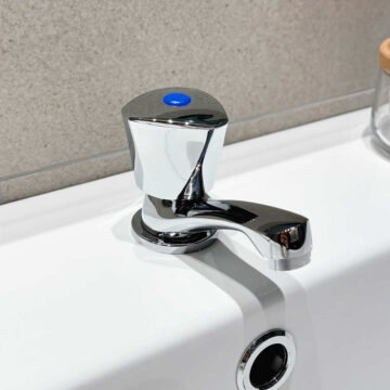 Llave Lavatorio Mossini Tevere Color Cromo