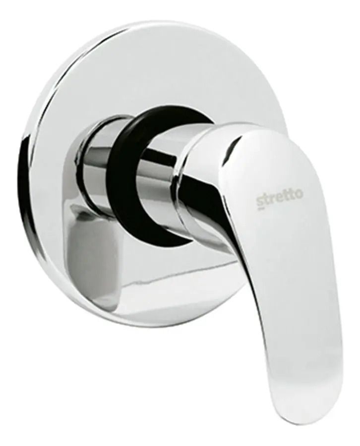 Monomando Llave Grifo Para Ducha Empotrado Modelo New Standard Marca Stretto - Imagen 2