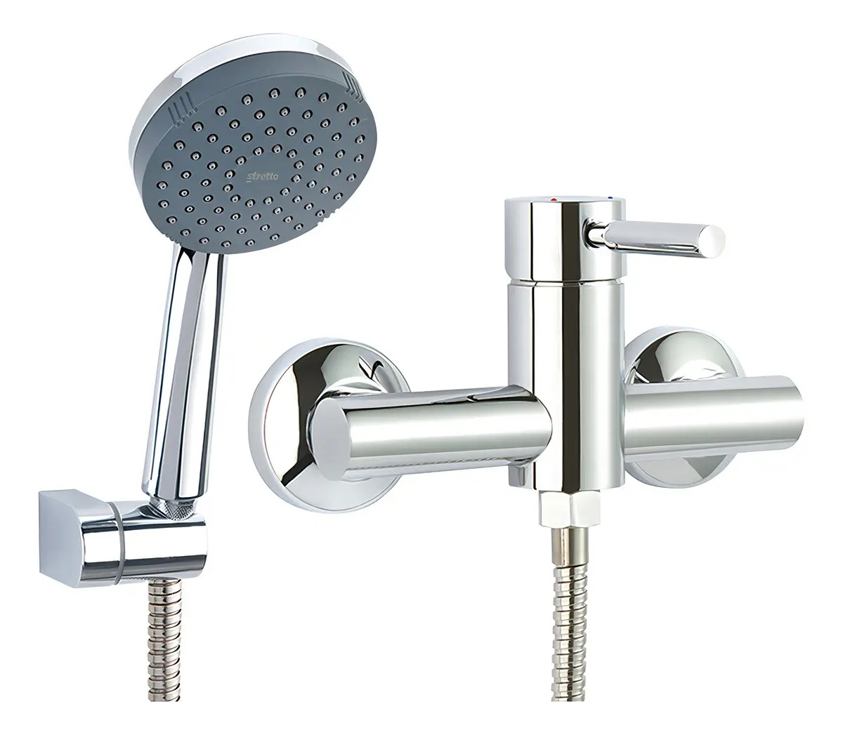 Monomando Llave Grifo Para Ducha Modelo OZ Marca Stretto - Imagen 2