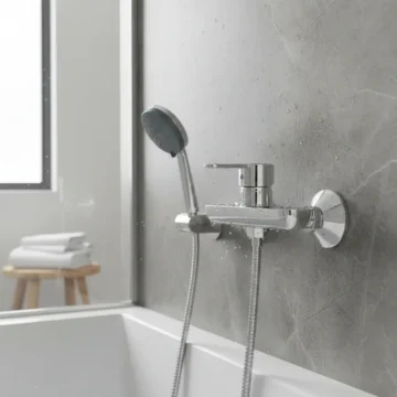Monomando Grifo Llave Para Ducha Modelo Carmina Marca Stretto
