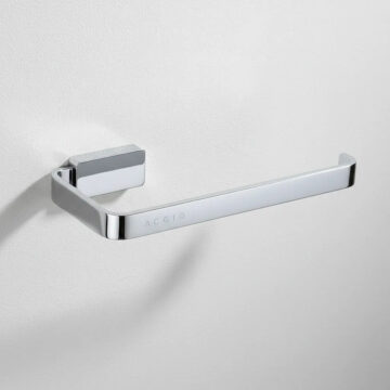 Toallero Colgador Porta Toalla Gancho Aggio Ottone Cromo