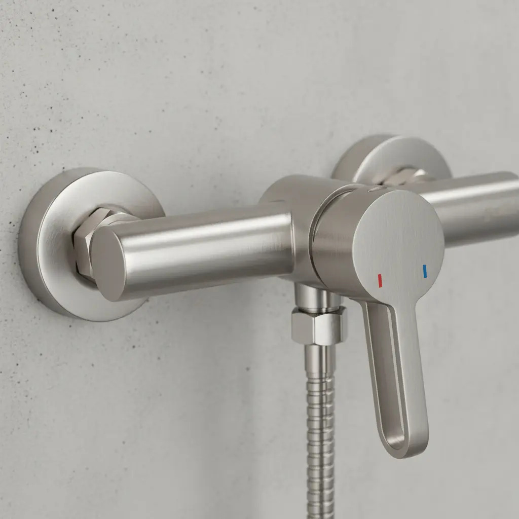 Monomando Llave Grifo De Ducha Modelo Rizzo Marca Stretto - Imagen 4