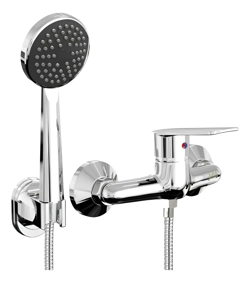 Llave Grifo Monomando De Ducha Queens Marca Pmb Cromo