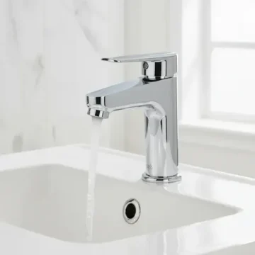 Monomando Lavatorio Llave Grifo Modelo Nashville Marca Pmb Cromo Cromado