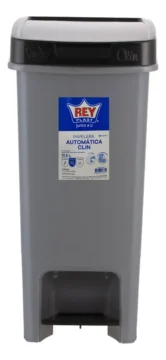 Basurero Antideslizante Con Pedal Modelo Clin 12.5 Litros
