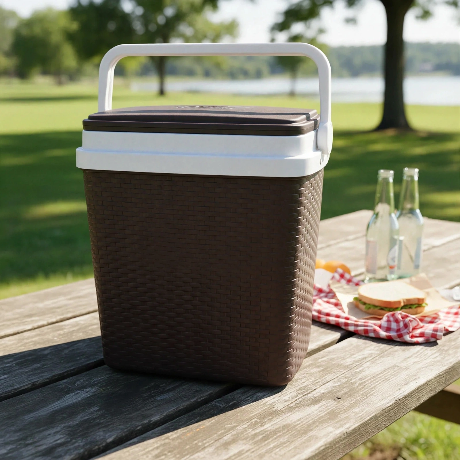Cooler Nevera Cava Hielera Portatil 35 Litros Marca Reyplast