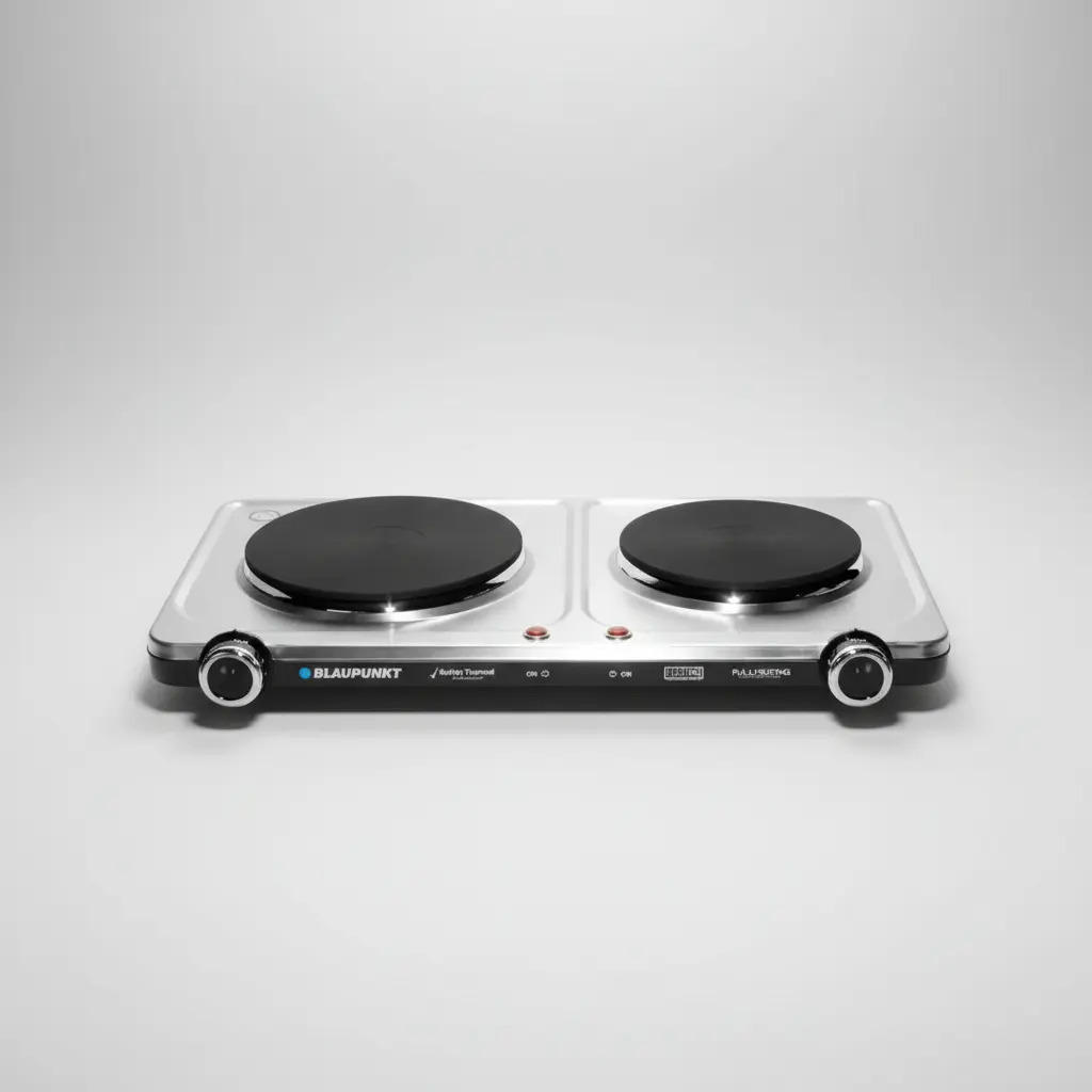 Cocinilla Encimera Alimentación Eléctrica Blaupunkt 2200w Plateado - Imagen 6