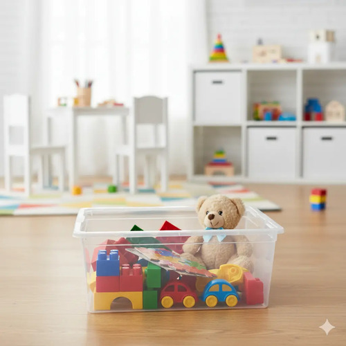 Caja Organizadora Almacenamiento Para Niños 19 Litros - Imagen 2