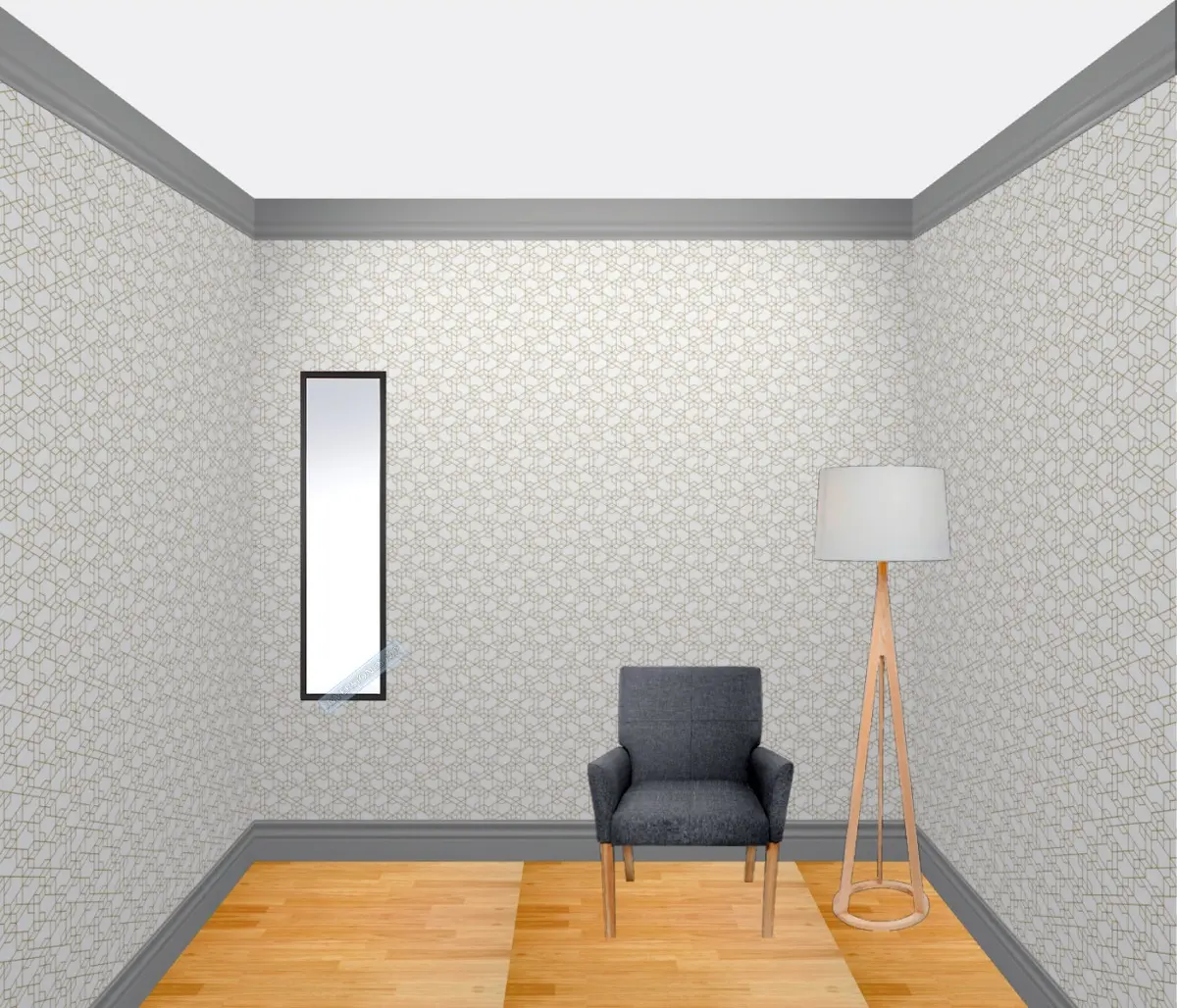 Espejo De Pared Colgante Decorativo Living/habitación/baño - Imagen 5