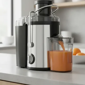 Extractor De Jugo Eléctrico Ackiliss 600w Plateado/negro