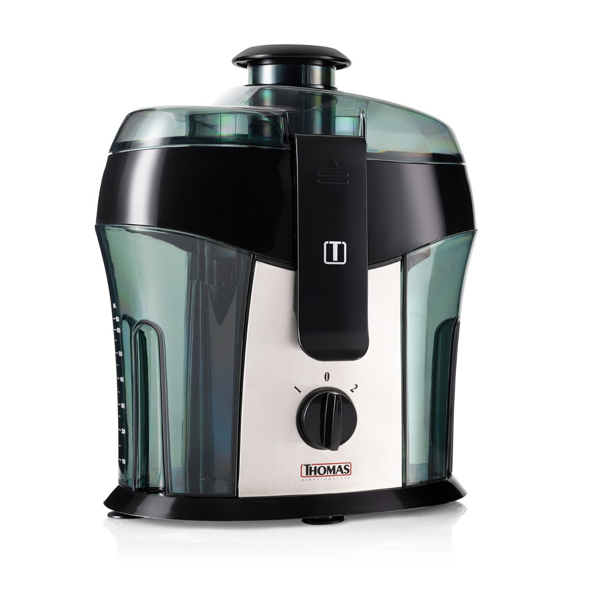 Extractor de Jugo Thomas TH-2540i 600W Juguera Extractora de Jugos Frutas y Verduras 2 Velocidades Filtro y Cuchillas de Acero Inoxidable Depósito 650 cc - Imagen 7