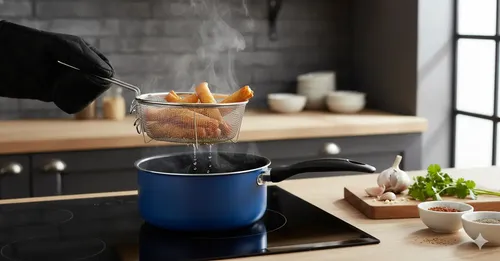 Sartén Freidora Olla Multiusos 22 Cm 3.1 Litros Marca Dc - Imagen 3