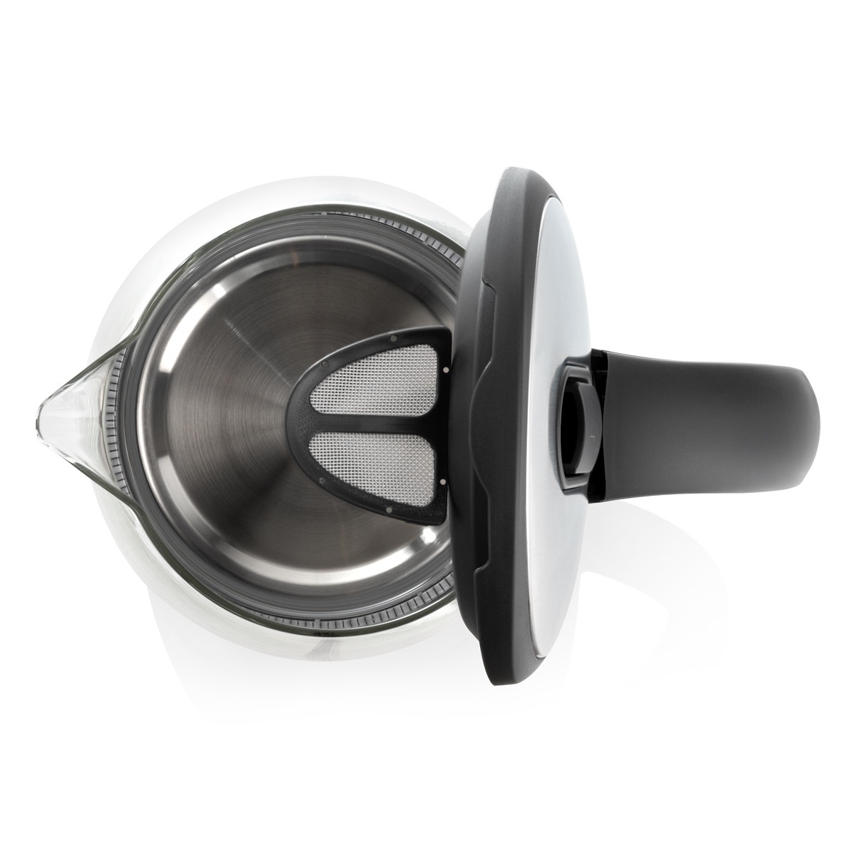 Hervidor Eléctrico de Vidrio Thomas TH-4725V 1,7 Litros 2200W Tetera Jarro Eléctrico Hervidor de Agua Vidrio Templado Base Giratoria 360° Apagado Automático - Imagen 7
