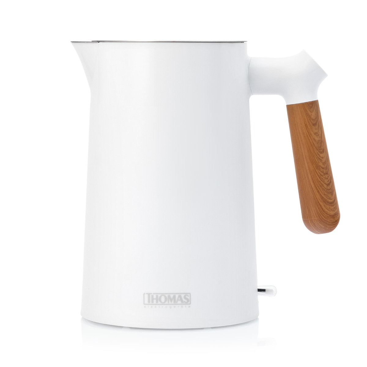 Hervidor Eléctrico Thomas TH-6250B Cool Touch 1,7 Litros 2200W Tetera Jarro Eléctrico Diseño Nórdico Wood Texture Exterior Frío al Tacto Interior Acero Inoxidable - Imagen 7