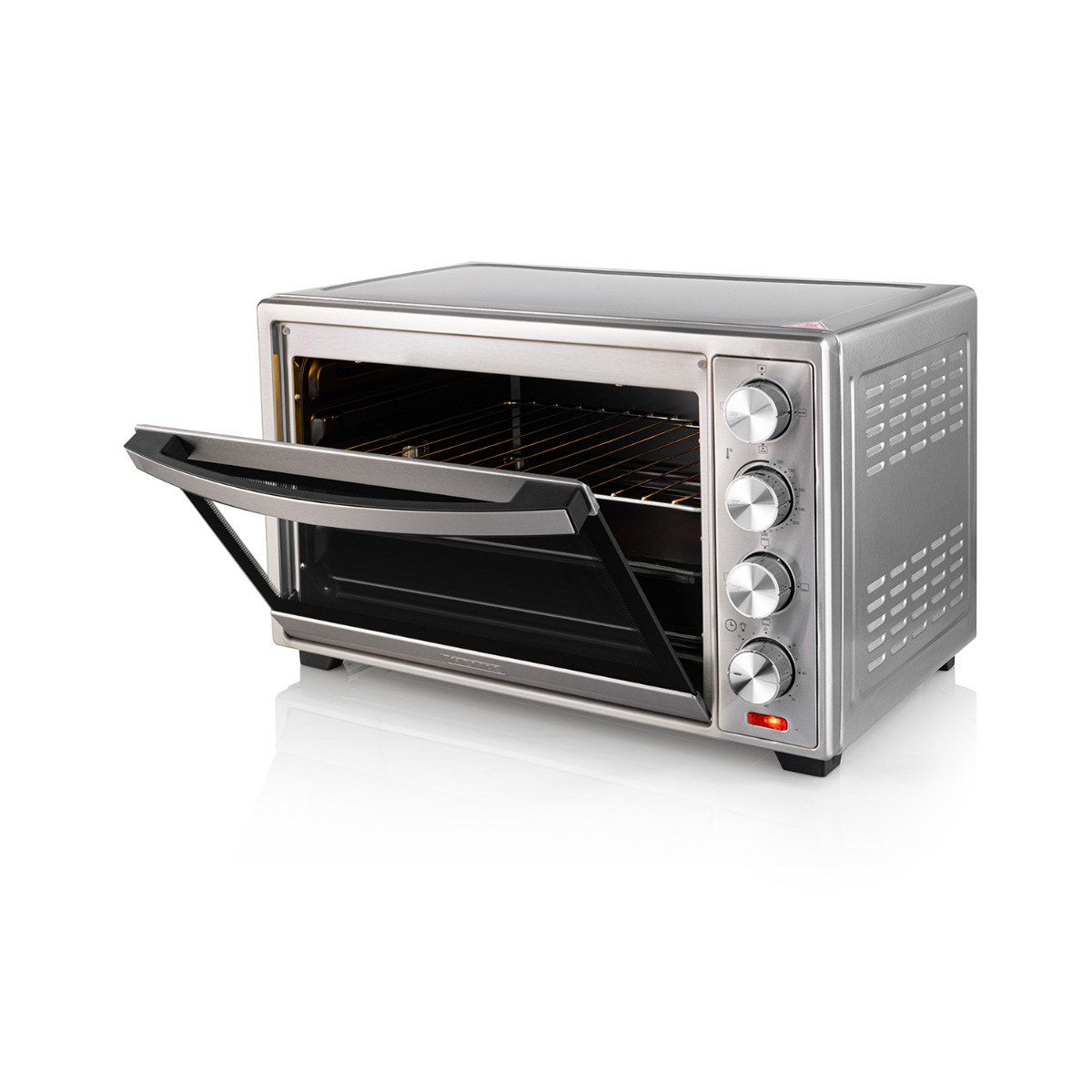 Horno Eléctrico Thomas TH-62i 60 Litros 2200W Horno de Mesa Sobremesa con Grill Convección y Spiedo Acero Inoxidable Timer 60 Minutos Doble Bandeja - Imagen 4