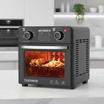 Horno Y Freidora De Aire 1750w 12 Litros Air Chef Telefunken