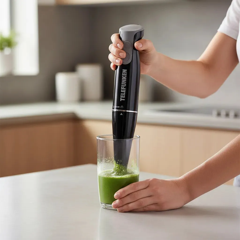 Minipimer 2 Velocidades Modelo Smartmix 200 De 500w Negra