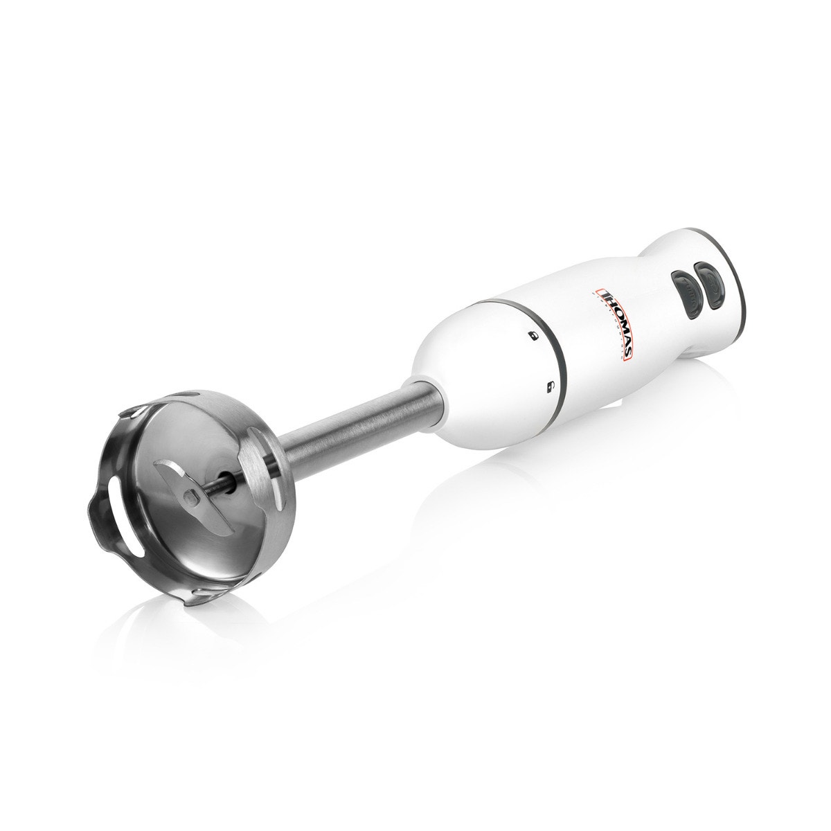 Minipimer Thomas TH-8706 300W Batidora de Mano Mixer Licuadora de Inmersión 2 Velocidades Varilla y Cuchillas de Acero Inoxidable Vaso Dosificador 500 ml - Imagen 4