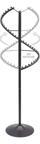 Perchero Exhibidor Metálico Espiral Resistente Moderno - Imagen 2