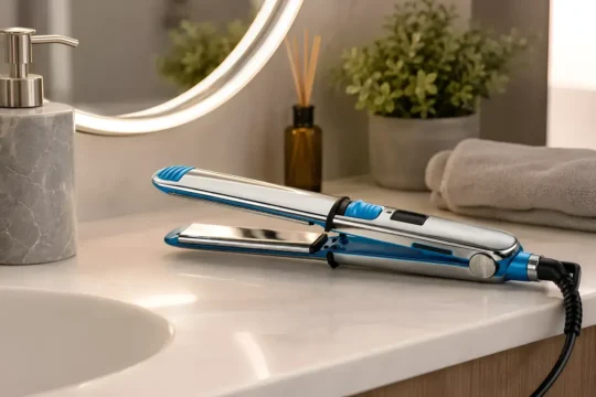 Plancha De Pelo Alisadora Y Onduladora De Cabello