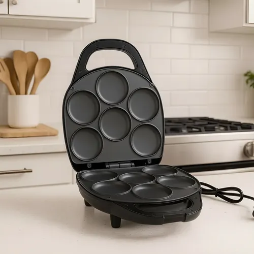 Tostador De Arepa Marca Ackiliss Para 6 Unidades Negro - Imagen 2