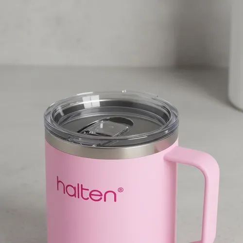 Termo Mug Cafe Funny Acero Inoxidable Halten 450ml - Imagen 4