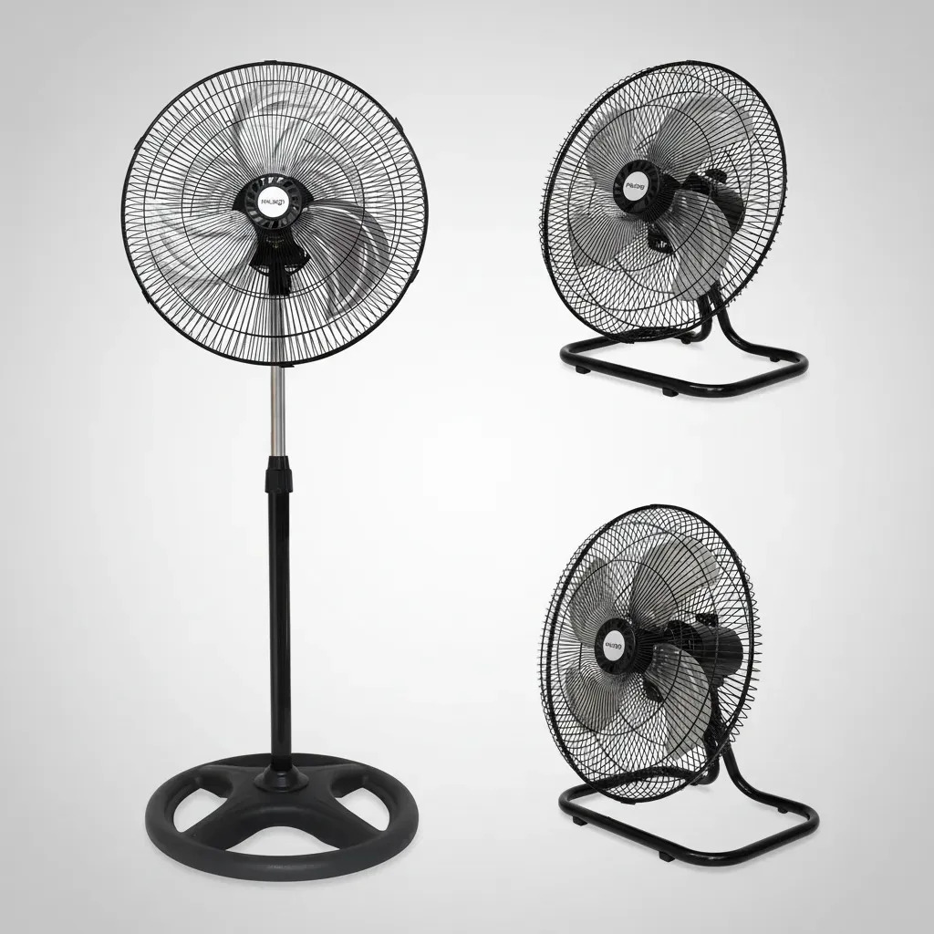 Ventilador Pedestal 3 en 1 18 Pulgadas Metálico Marca Palson - Imagen 3