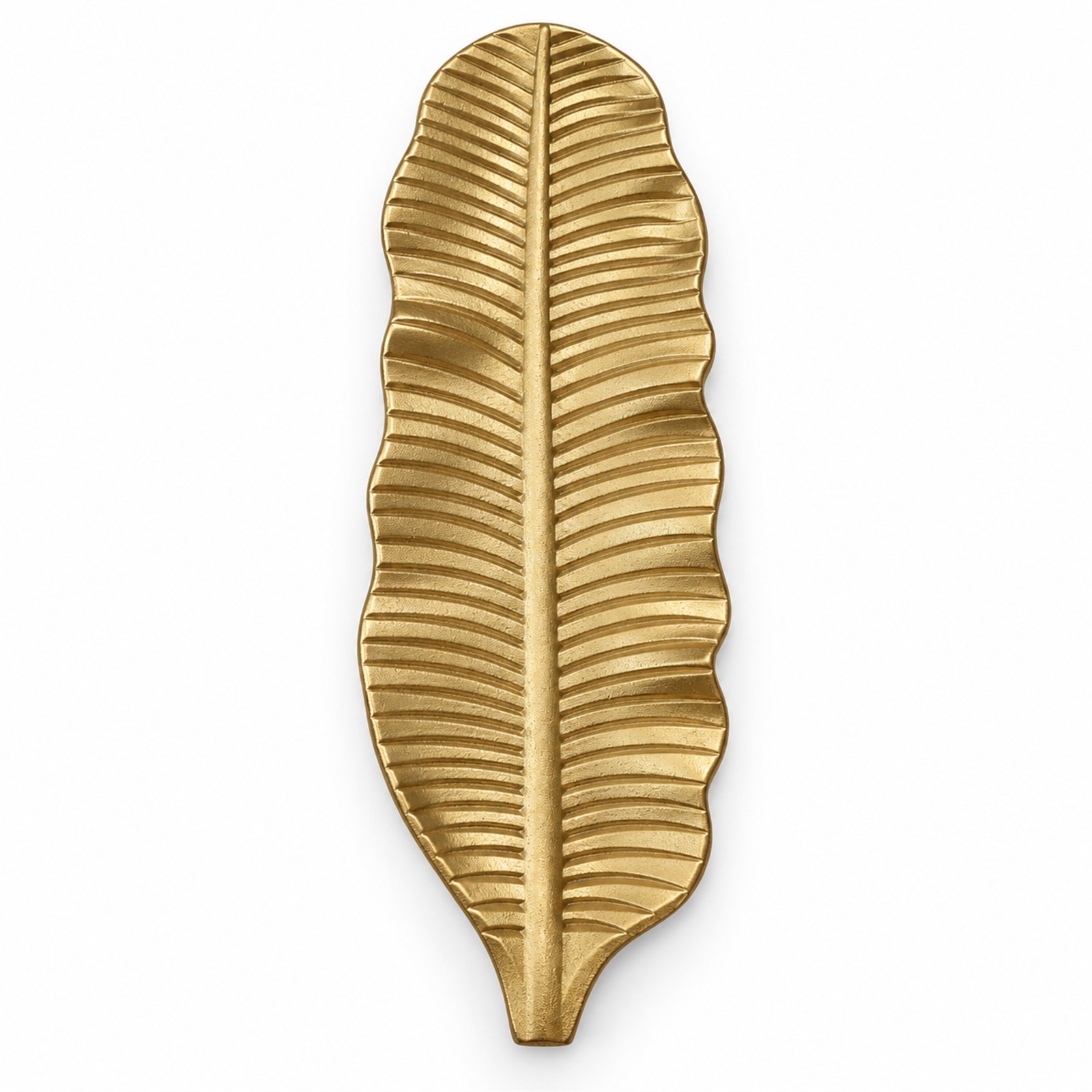 Bandeja Decorativa Hoja Alargada Estilo Moderno 47 cm - Imagen 5