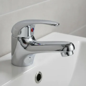 Monomando Llave Grifo Lavamanos Lavatorio Modelo Colomba Marca Taumm Cromo Cartucho Cerámico 35 mm
