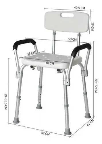 Asiento Seguridad con Respaldo y Brazos Taumm - Imagen 3