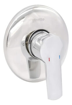 Monomando Llave Ducha Empotrado Modelo Arezzo Stretto