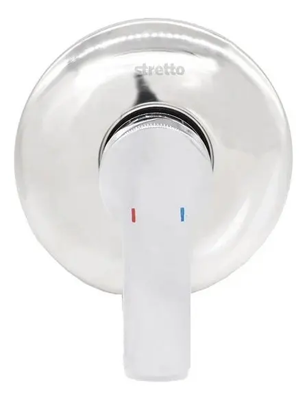 Monomando Llave Ducha Empotrado Modelo Arezzo Stretto - Imagen 2