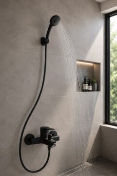 Monomando Llave Grifo Para Tina Ducha Modelo Arezzo Stretto