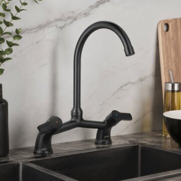 Combinación Llave Grifo Para Lavaplatos Tipo V Bogen Stretto