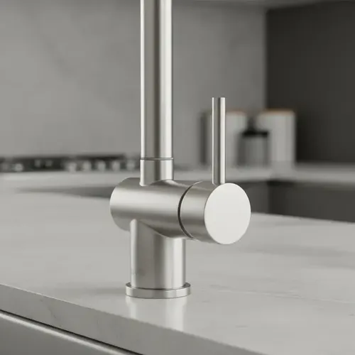 Monomando Grifo Llave Lavaplatos Modelo Cento Stretto - Imagen 2