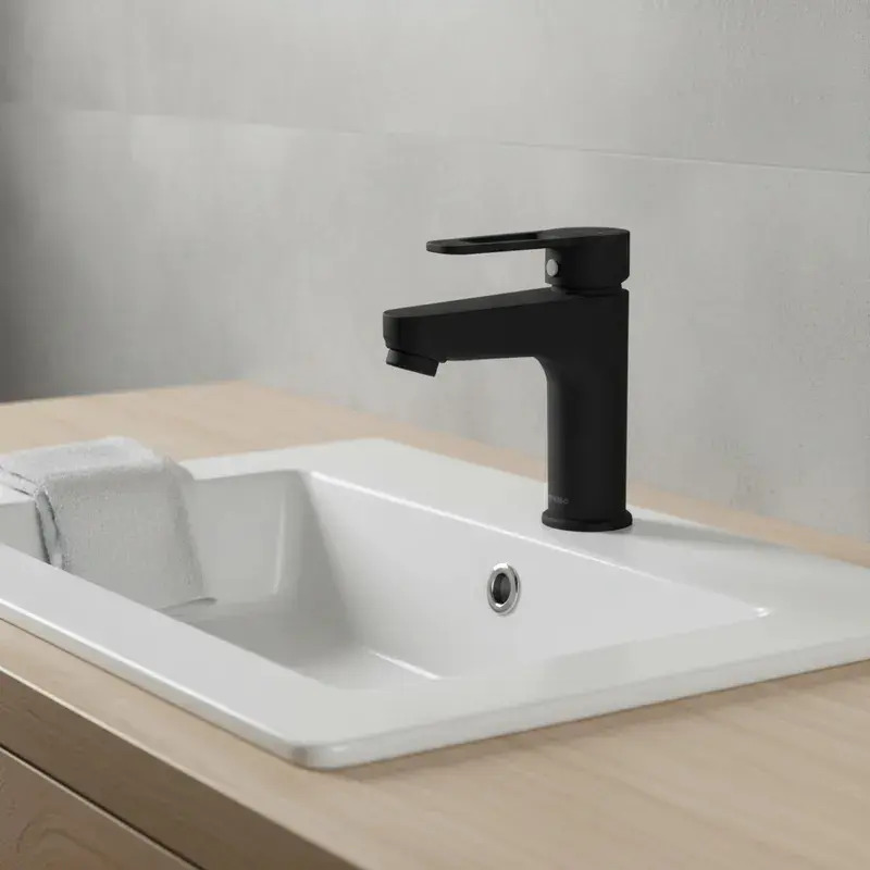 Monomando Llave Grifo Lavamanos Modelo Verona Marca Stretto