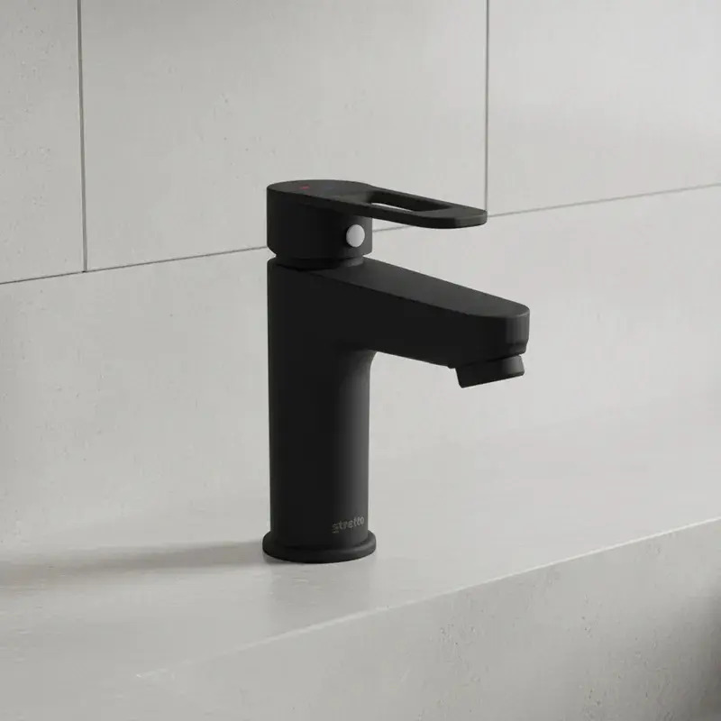 Monomando Llave Grifo Lavamanos Modelo Verona Marca Stretto - Imagen 2
