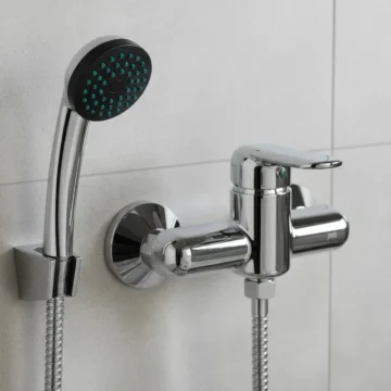 Monomando Ducha Modelo Glasgow Pmb Color Plateado